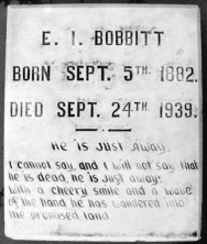 Edwin I. Bobbit