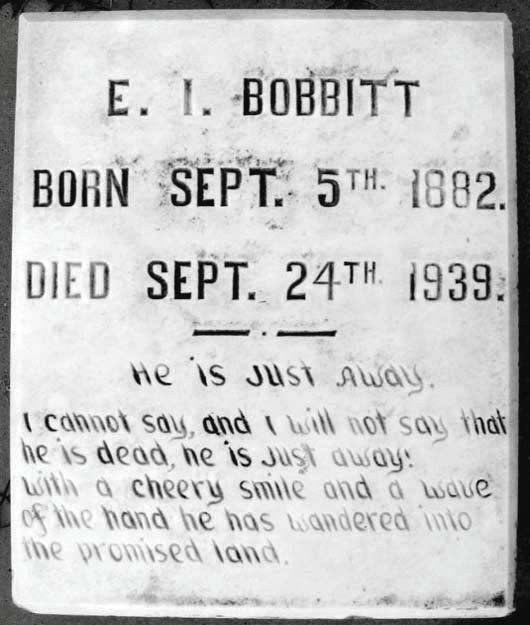Edwin I. Bobbit