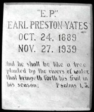Earl Preston Yates