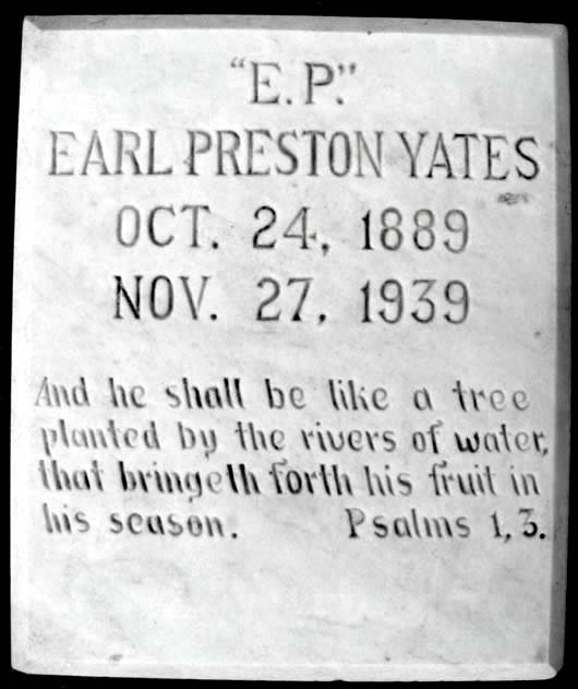 Earl Preston Yates