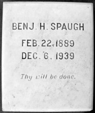 Benjamin Harrison Spaugh