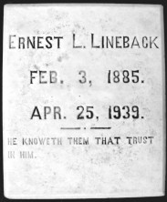 Ernest Lafayette Lineback