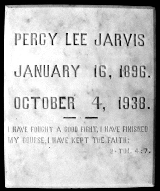 Percy Lee Jarvis