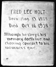 Fred Lee Holt