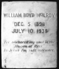 William Boyd McIlroy