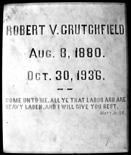 Robert V. Crutchfield