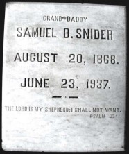 Samuel Benjamin Snider