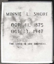 Minnie Lenora Shore