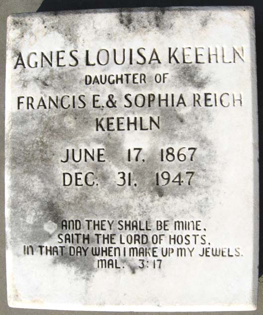 Agnes Louisa Keehln
