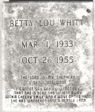 Betty Lou Whitt