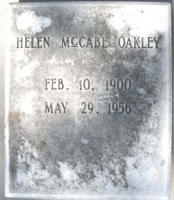 Helen McCabe Oakley