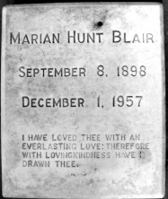 Marian Hunt Blair