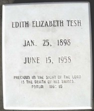 Edith Elizabeth Tesh