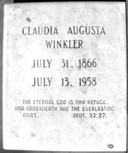 Claudia Augusta Winkler