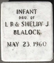 Infant Daughter  Blalock