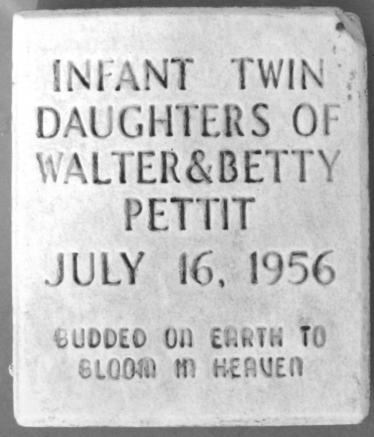 Infant Daughter Pettit