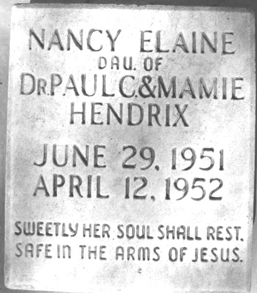 Nancy Elaine Hendrix