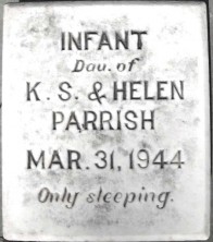 Infant Daughter  Parrish