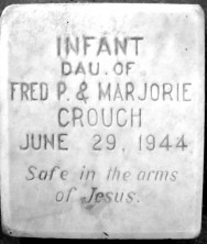 Infant Daughter  Crouch