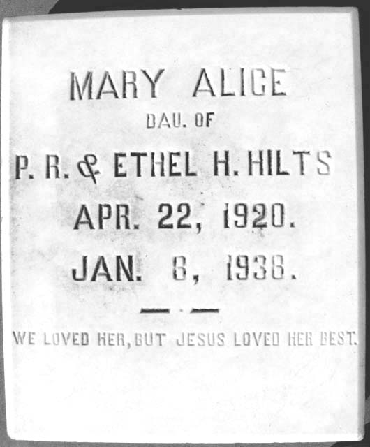 Mary Alice Hilts