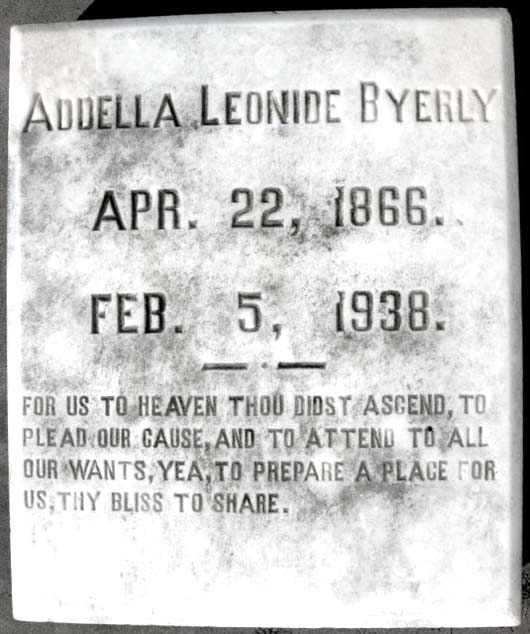 Addella Leonide Byerly