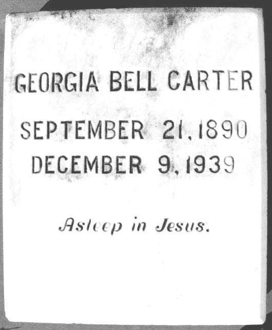 Georgia Bell Carter
