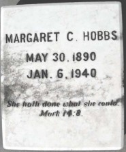 Margaret Carter Hobbs