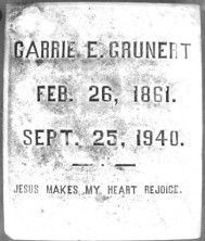 Carrie Elizabeth Grunert