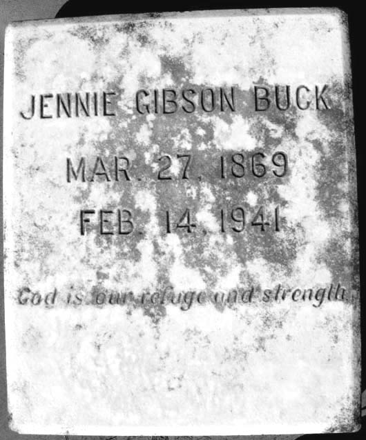 Jennie Gibson Buck