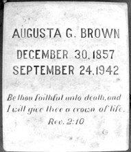 Augusta Gertrude Brown
