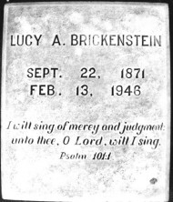 Lucy Agnes Brickenstein