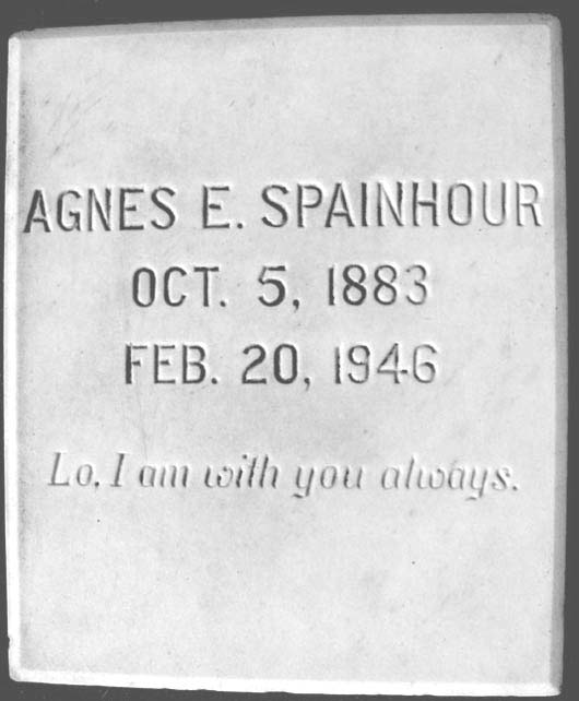 Agnes Elizabeth Spainhour