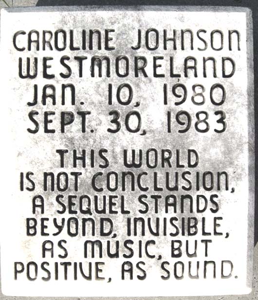 Caroline Johnson Westmoreland