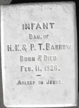 Infant Daughter  Barrow