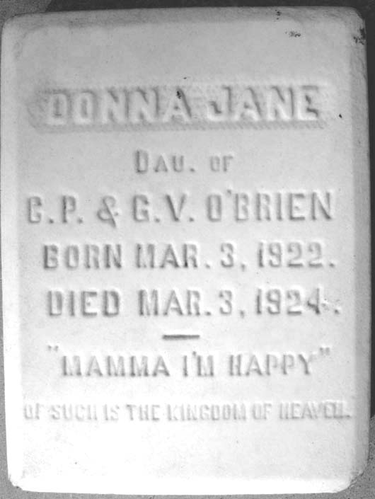 Donna Jane O'Brien
