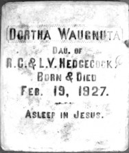 Dortha Waugnuta Hedgecock