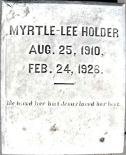 Myrtle-Lee  Holder