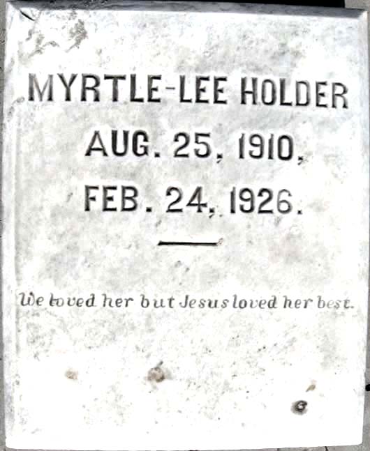 Myrtle-Lee Holder