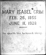 Mary Isabel Crim