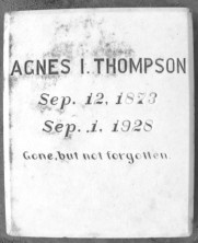 Agnes I. Thompson