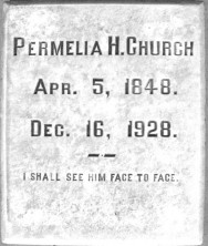 Permelia Hortensia Church
