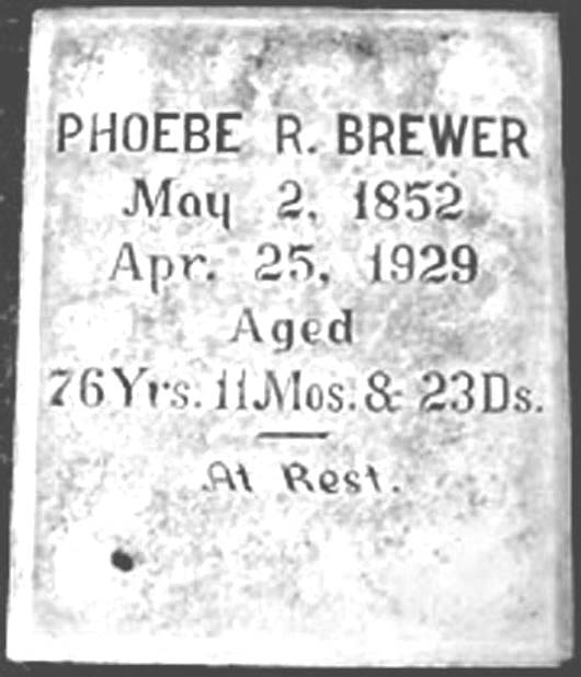 Phoebe Regina Brewer