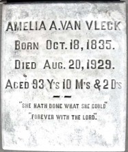 Amelia Adelaide Van Vleck