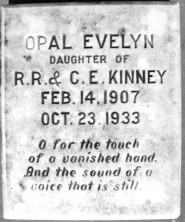 Opal Evelyn Kinney