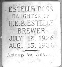 Estelle Doss Brewer