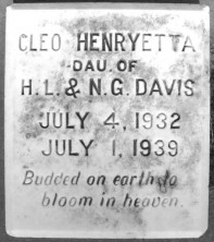 Cleo Henryetta Davis