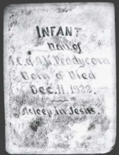 Infant Daughter  Peddycord