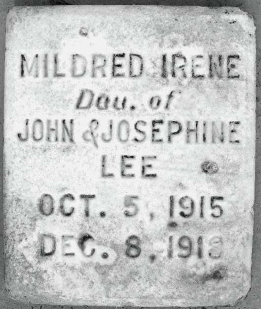 Mildred Irene Lee