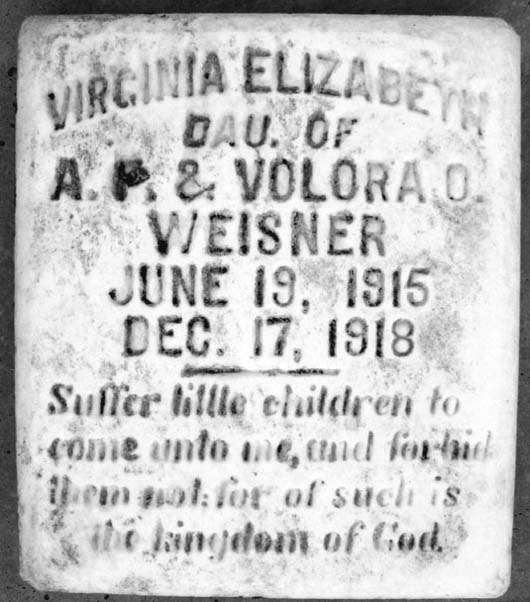 Virginia Elizabeth Weisner