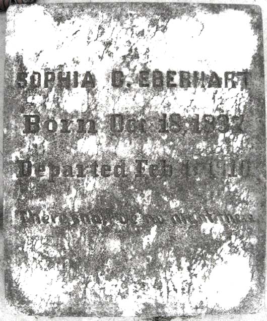 Sophia Catherine Eberhardt